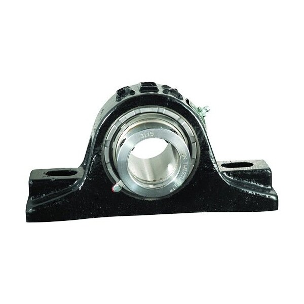 Rexnord Pillow Block Bearing, 2 Bolt Pillow Block, 2-7/16 in. Bore, 3 in. Base to Center Height ZP3207 - main